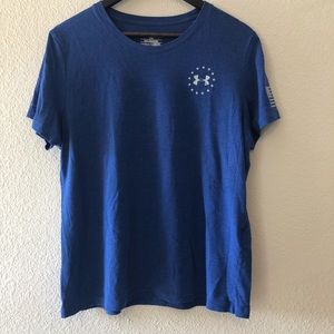 EUC Under Armour Tee Wounded Warrior Project